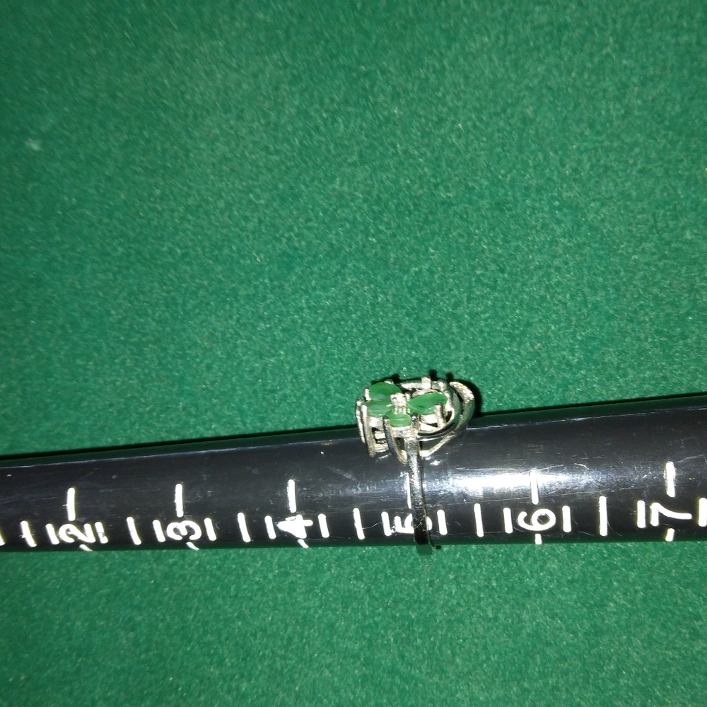 925 Emerald Ring - image 2